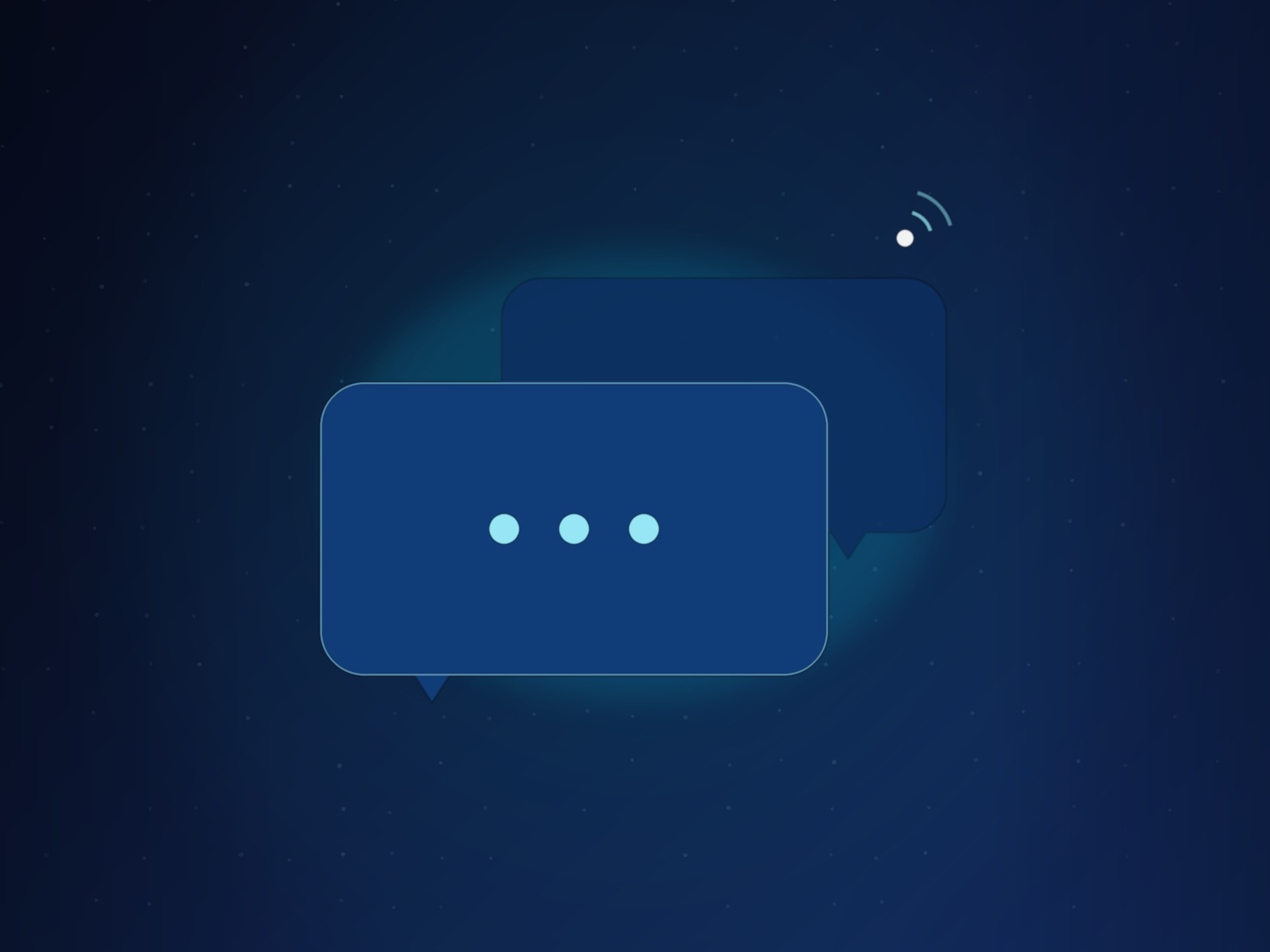 Stacked message bubbles representing high-throughput bulk SMS routes